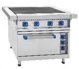 Bếp điện công nghiệp 4 mặt kèm lò (900 Series Electric 4 Hot Plates Cooker with Oven) FRER1090EO