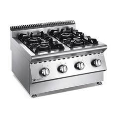BẾP ÂU 4 HỌNG DÙNG GA ĐỂ BÀN (X Series Gas Range 4-Burner) FXGR0707G