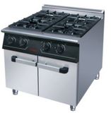 Bếp Âu 4 họng kèm tủ (khí thiên nhiên) SPTT26-V7-RA-4