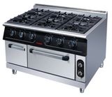 Bếp Âu 6 họng kèm lò nướng điện (khí đốt tự nhiên) SPTT39-V9-TQ-6