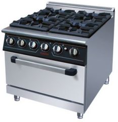 Bếp Âu 4 họng dùng gas kèm lò nướng điện (khí đốt hóa lỏng) - Gas range 4 - burner with electric oven SPTY20-V7-TQ-4