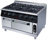 Bếp Âu 6 họng kèm lò nướng ga (khí đốt hóa lỏng) SPTY30+KXY5.8-V9-RQ-6