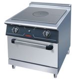 Bếp nướng Teppanyaki kiểu Pháp dùng gas kèm lò dùng ga (gas tự nhiên) - Gas solid top with gas oven SRBT10+KXT5.8-V7-RT