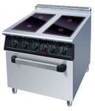 Bếp điện bốn mặt kèm lò nướng điện - Electric 4 ceramic hob with electric oven V7-HP-4