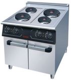 Bếp điện từ 4 mặt kèm tủ (mâm tròn) V7-TE-4