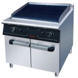 Bếp nướng đá lửa dùng điện kèm tủ - Electric radiant grill with cabinet V9-TH