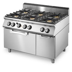Bếp âu 6 họng kèm lò