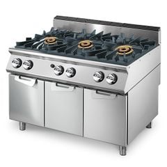 Bếp âu 3 họng đốt kèm tủ