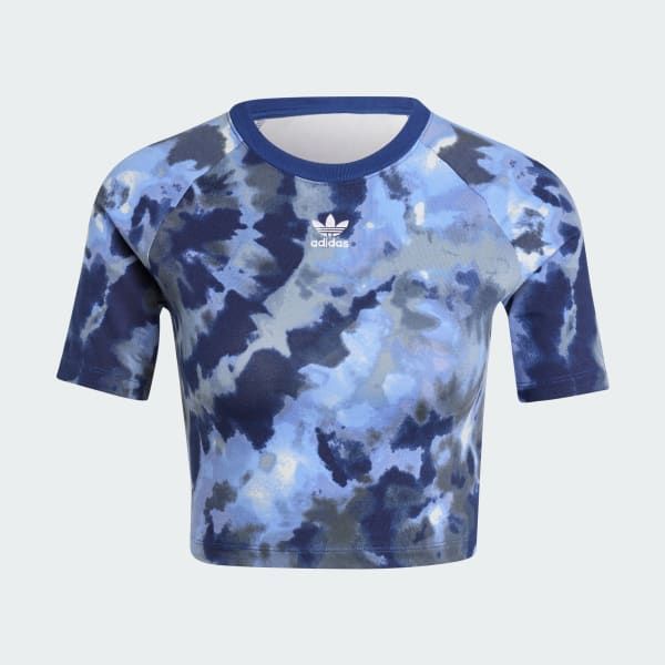  Áo Baby Tee adidas màu loang Nữ - IZ1860 