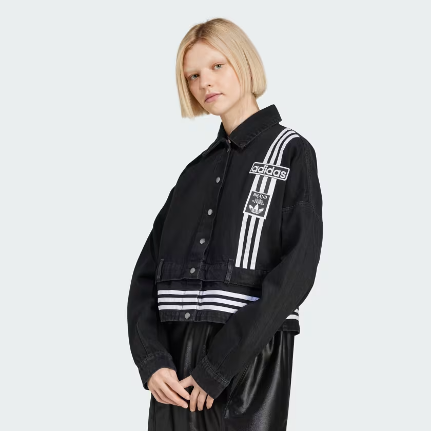  Áo khoác bò adidas Denim Adibreak 2 trong 1 Nữ - JJ3095 