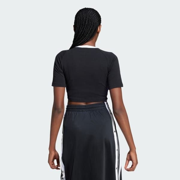  Áo Baby Tee adidas 3 sọc Nữ - IU2532 