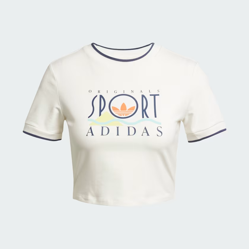  Áo Baby Tee adidas Graphic Sport Nữ - JC7763 