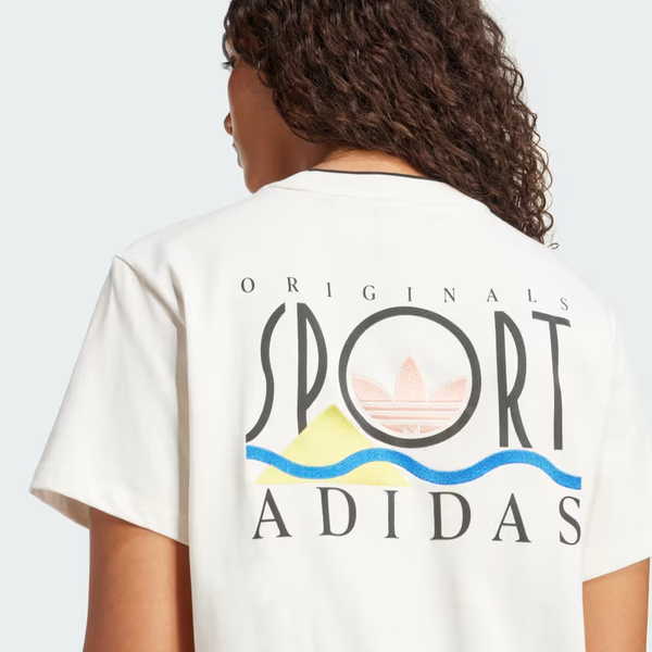  Áo T-shirt adidas Graphic Sport dáng suông Nữ - JC7768 