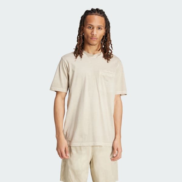  Áo T-shirt adidas Ba Lá Essentials + Dye Nam - IS1763 