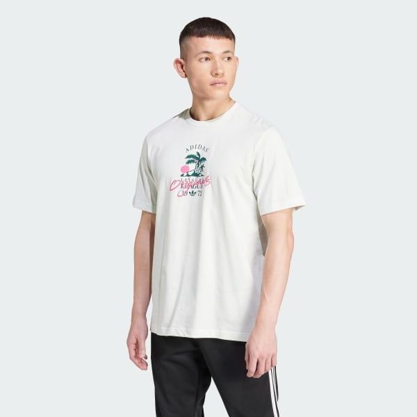  Áo T-shirt adidas Leisure League Logo Nam - JD6342 