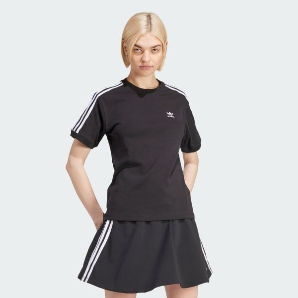  Áo T-shirt thời trang adidas Women's Lifestyle 3-Stripes Nữ - IU2420 