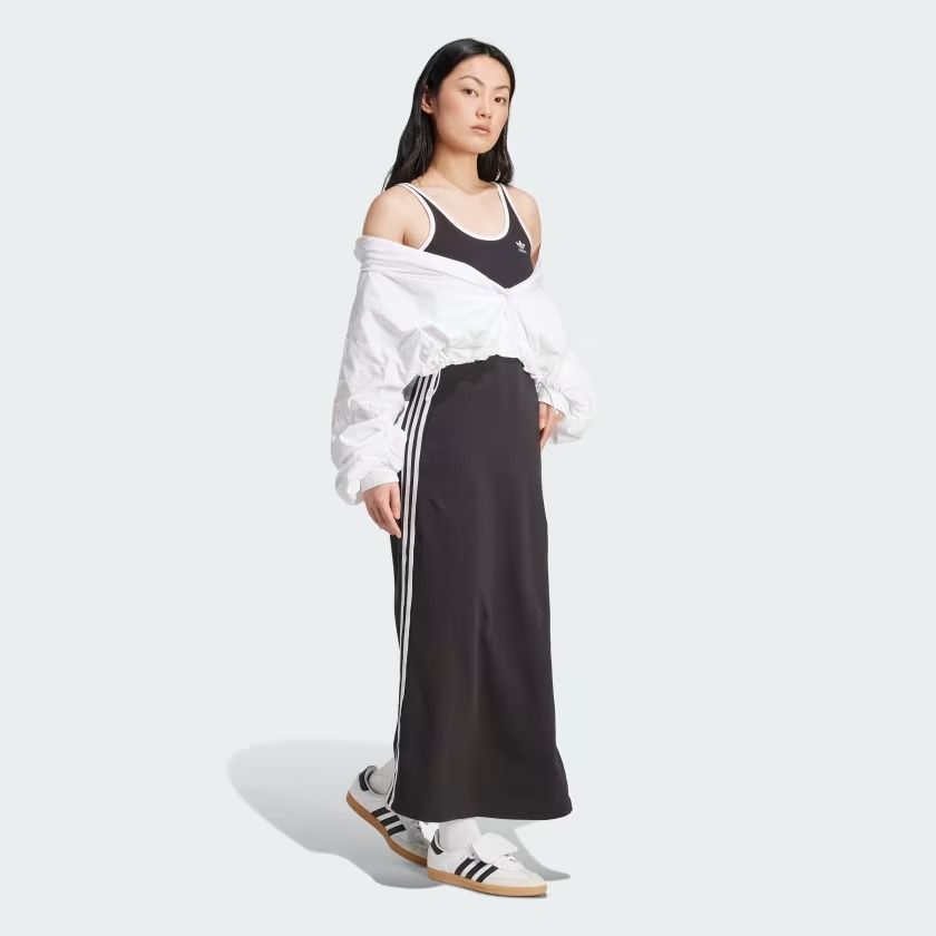  Váy maxi adidas Tank Adicolor 3 sọc Nữ - JD4619 