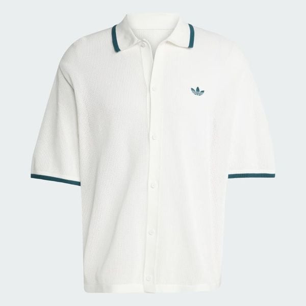  Áo sơ mi adidas Button Down Knitted Nam - KC3526 