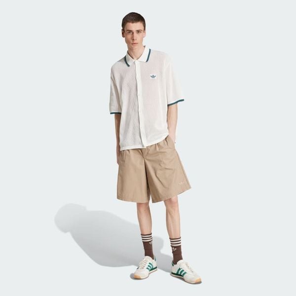  Áo sơ mi adidas Button Down Knitted Nam - KC3526 