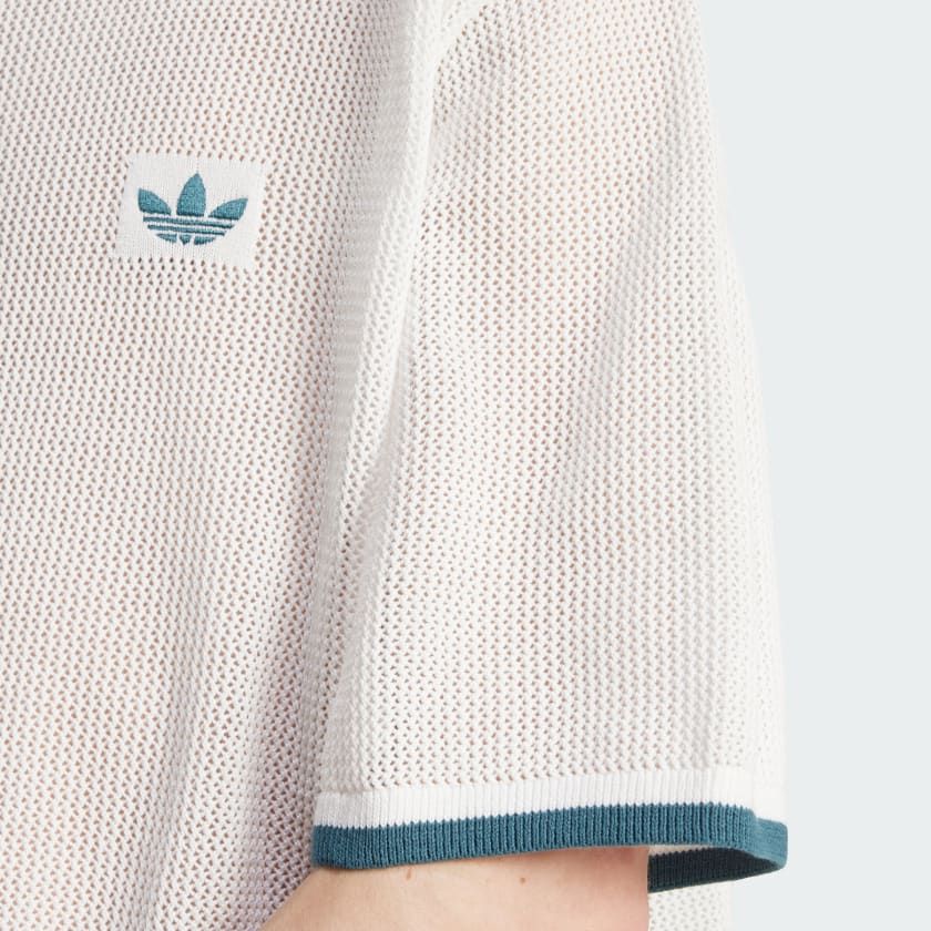  Áo sơ mi adidas Button Down Knitted Nam - KC3526 