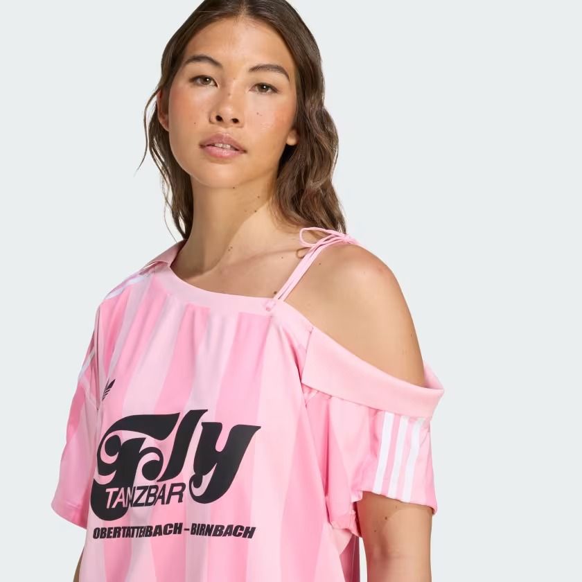  Áo jersey adidas trễ vai Nữ - KD2277 