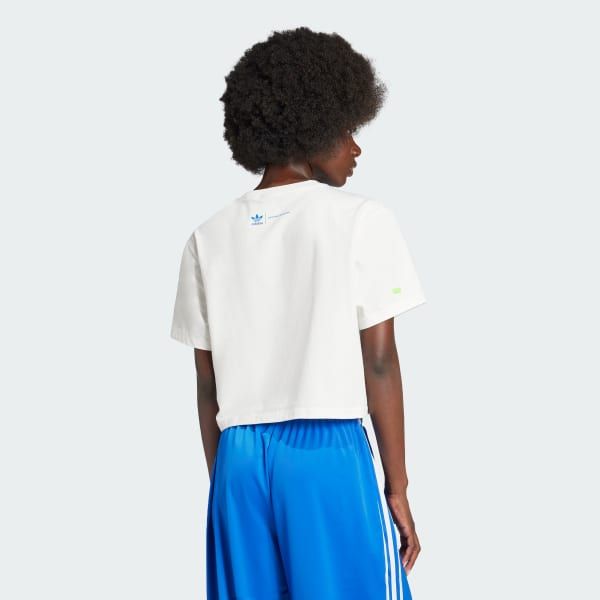  Áo T-shirt adidas Kseniaschnaider Originals Label Nữ - IW5662 