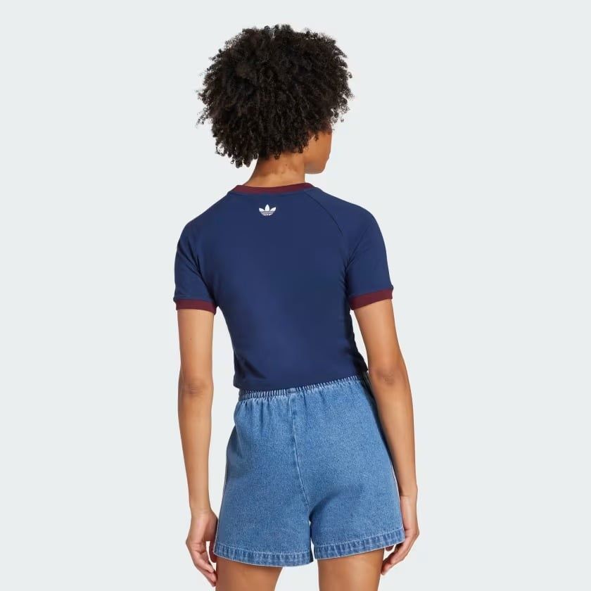  Áo Baby Tee adidas Graphic Crest Nữ - JW6033 