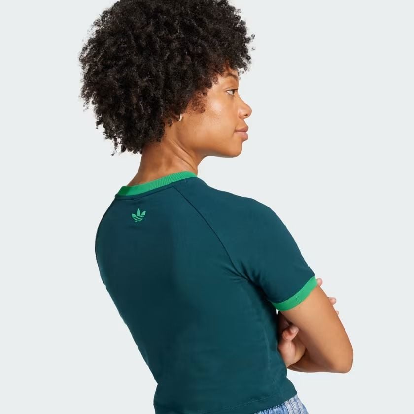  Áo Baby Tee adidas Graphic Crest Nữ - JY2834 