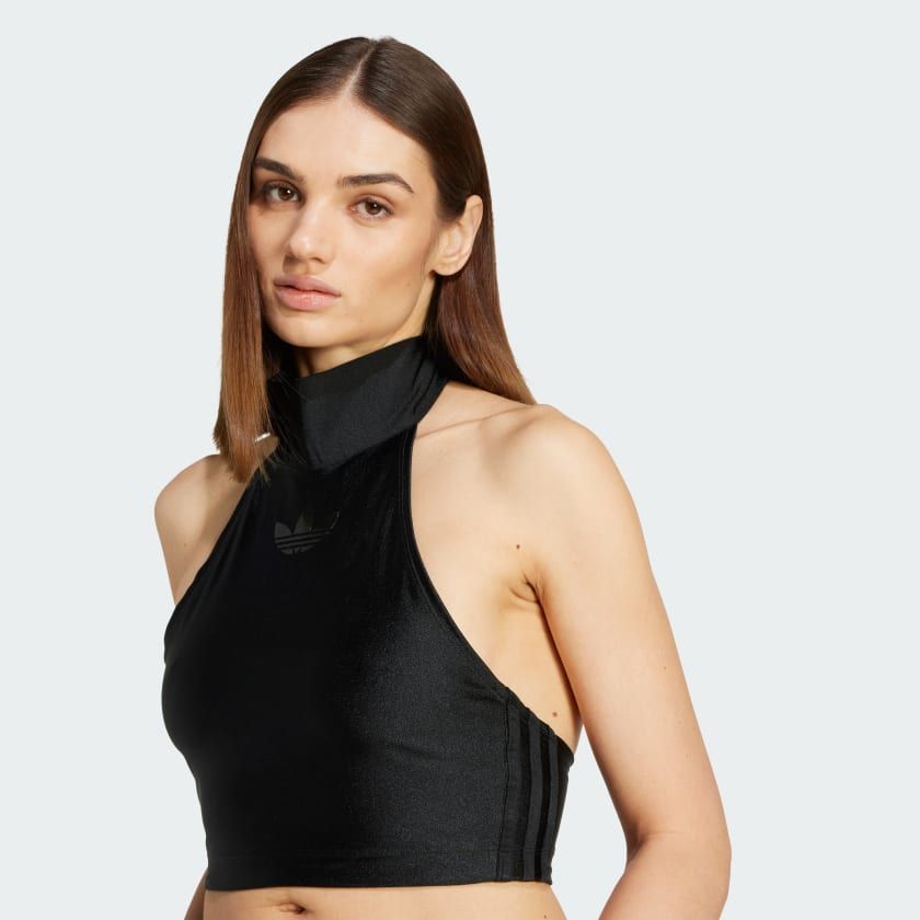  Áo crop top adidas Halterneck Nữ - JJ3182 