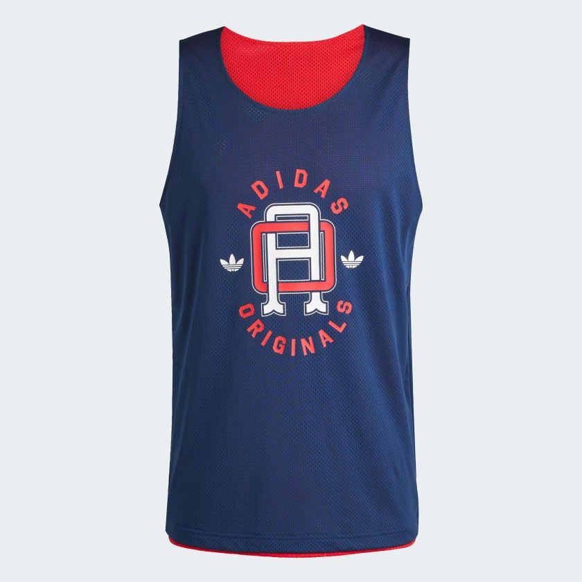 Áo Tank Top adidas Q2 Varsity Mesh Nam - JD0690 