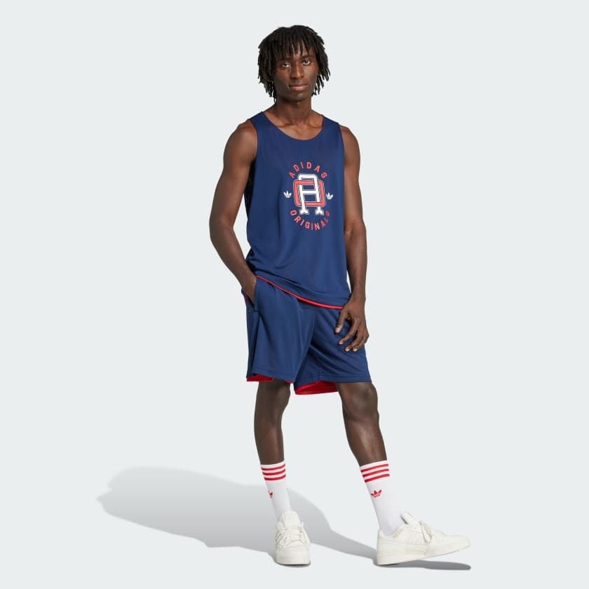  Áo Tank Top adidas Q2 Varsity Mesh Nam - JD0690 