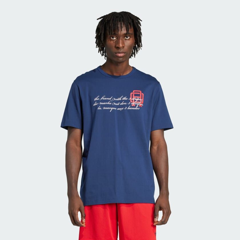  Áo T-shirt adidas Q2 Varsity Nam - JD0689 