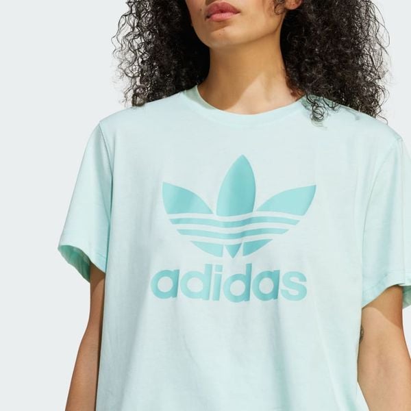  Áo T-shirt boxy adidas Adicolor Ba lá Nữ - JD3142 