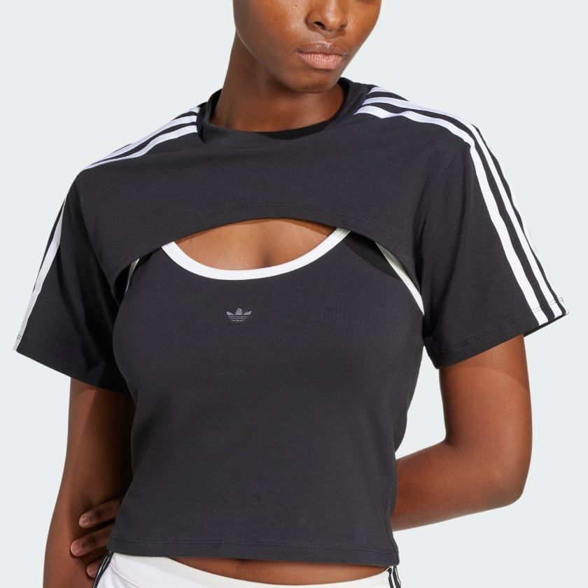  Áo T-shirt adidas Cutout Cali Nữ - JD0042 