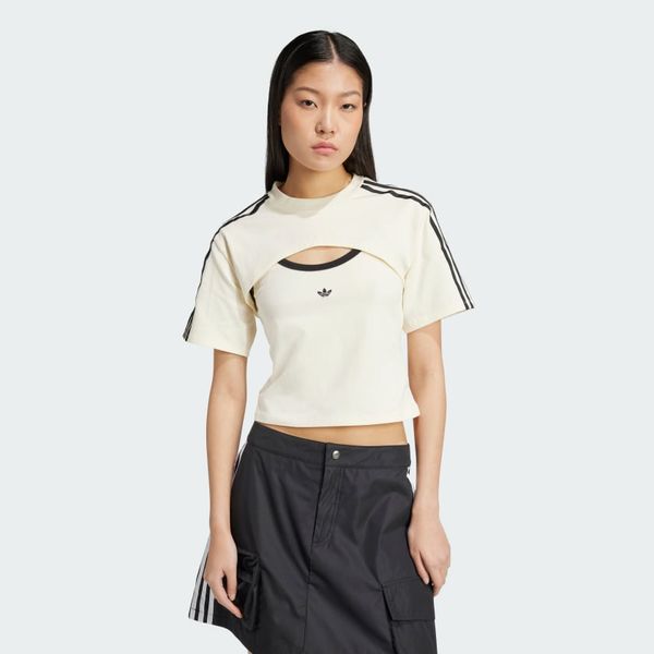  Áo T-shirt adidas Cutout Cali Nữ - JJ3090 