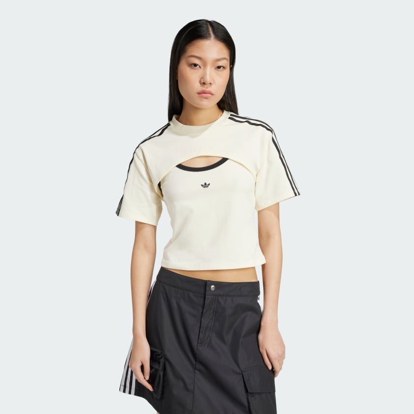  Áo T-shirt adidas Cutout Cali Nữ - JJ3090 