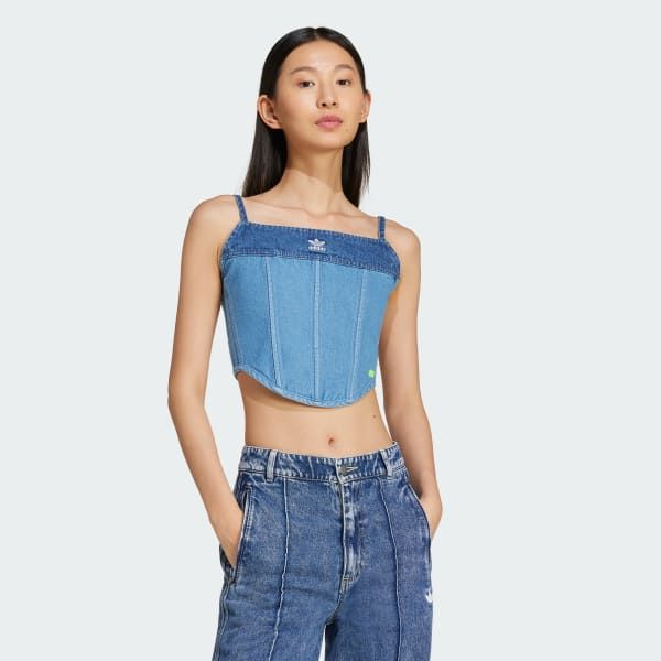  Áo corset adidas Denim Ksenia Nữ - IW5671 