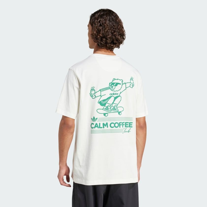  Áo T-shirt adidas Calm Coffee Bear Nam - KE0283 