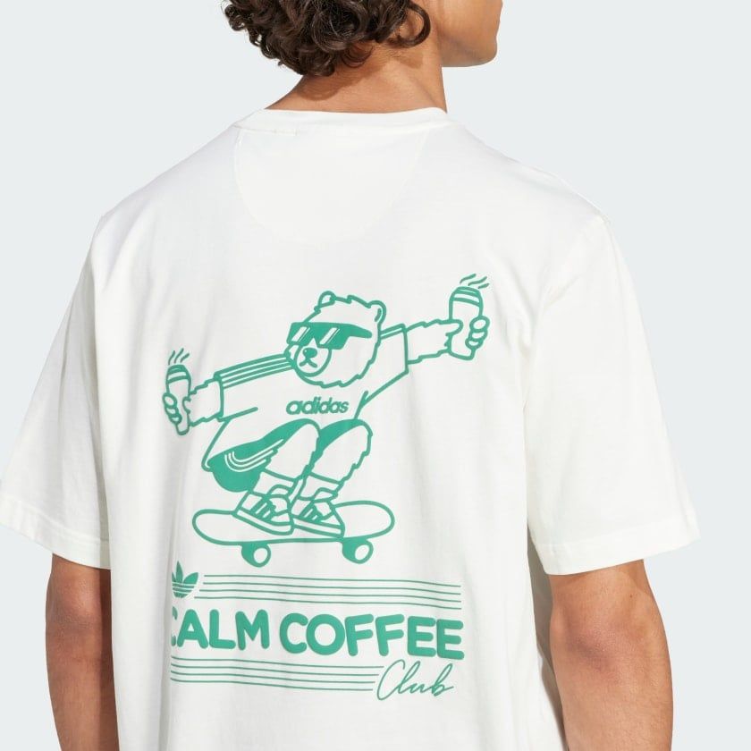  Áo T-shirt adidas Calm Coffee Bear Nam - KE0283 