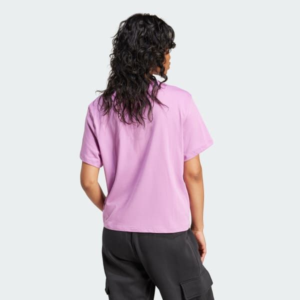  Áo T-shirt Boxy adidas Ba Lá Adicolor Nữ - IY4684 