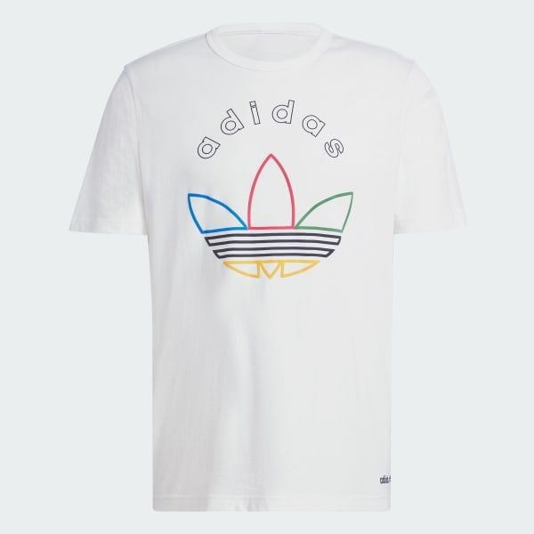  Áo T-shirt adidas in hoạ tiết ba lá Nam - IW3237 