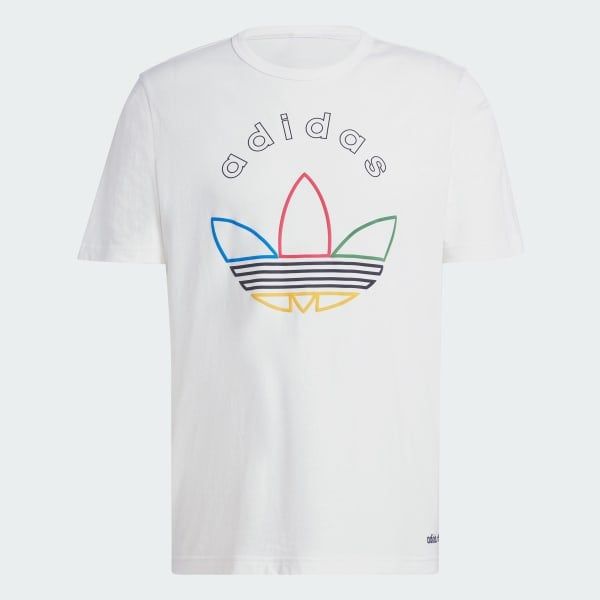  Áo T-shirt adidas in hoạ tiết ba lá Nam - IW3237 