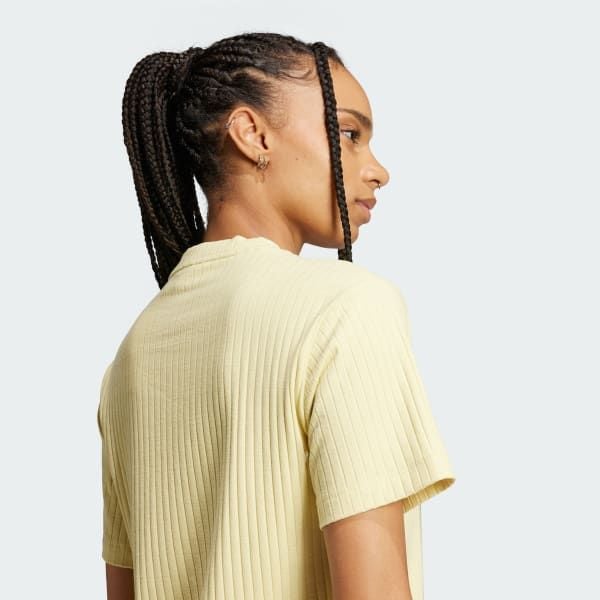  Áo T-shirt adidas Essentials Wide Rib Nữ - JD0488 
