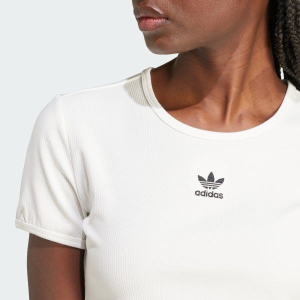  Áo crop top adidas Essentials Nữ - IY9666 