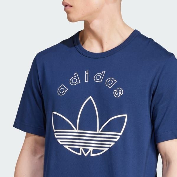  Áo T-shirt adidas Hoạ tiết ba lá Nam - IX9598 