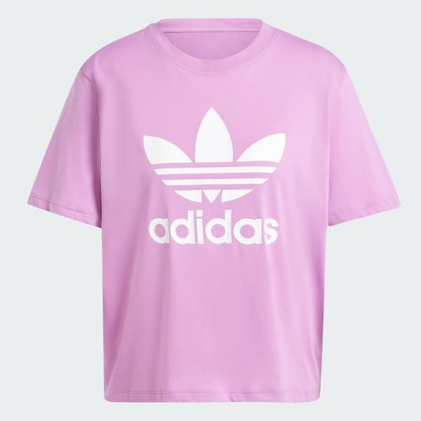  Áo T-shirt Boxy adidas Ba Lá Adicolor Nữ - IY4684 
