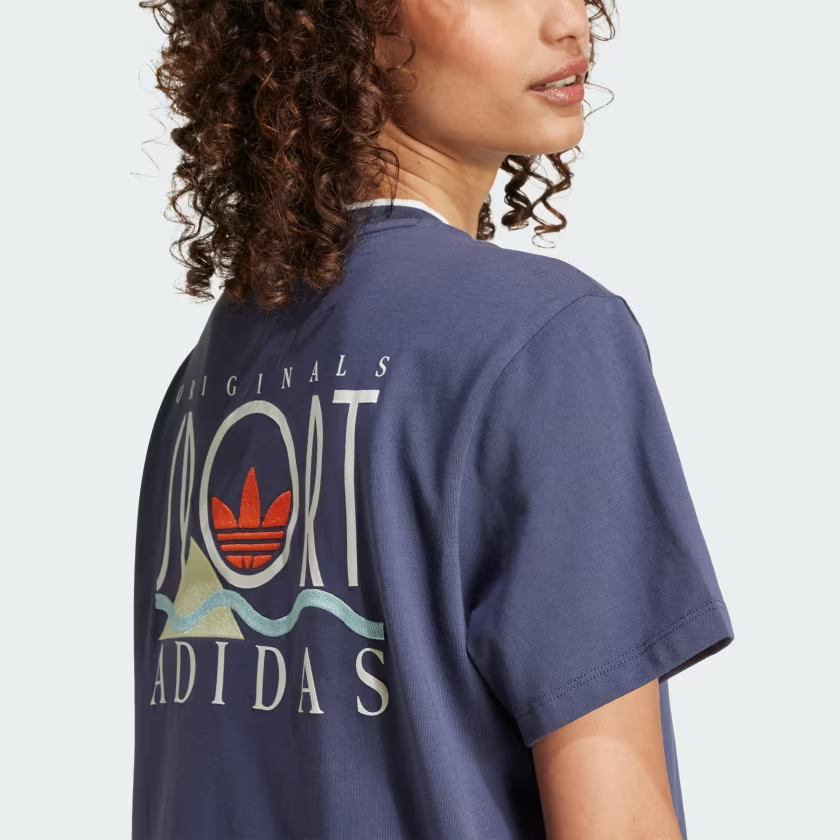  Áo T-shirt adidas Sport dáng suông Nữ - JD1807 