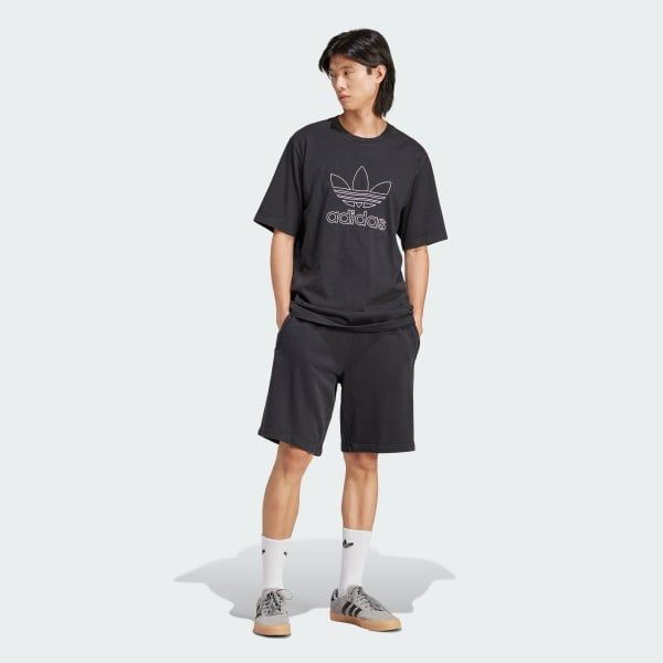  Áo T-shirt adidas Viền Ba Lá Adicolor Nam - IU2347 