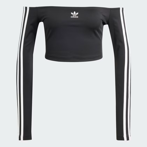  Áo dài tay adidas Adicolor trễ vai Nữ - JD0274 