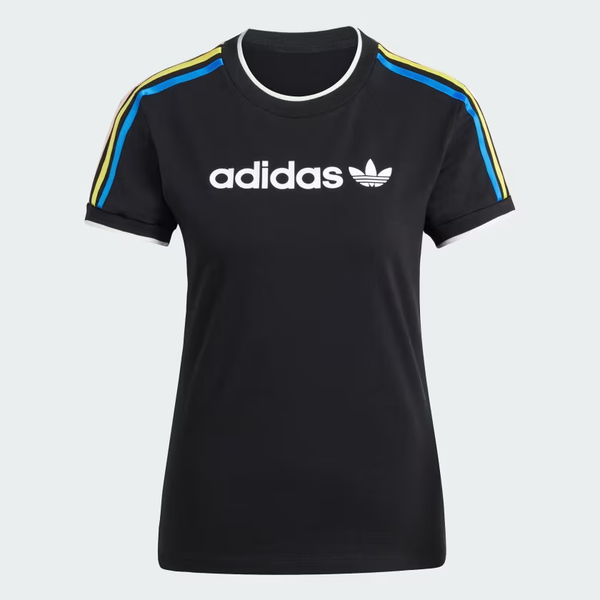  Áo T-shirt adidas Linear Cali 3 sọc Nữ - JD2724 